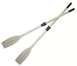 OS OARS ALUMINIUM SOLID 1 PCE WITH STOPS 1.8M (6') PAIR - Veneen Mukavuus & säilytys kannella - D241156 - 1