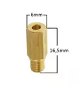 Pääsuutin # 88 Kuuskantti Yhteensopiva: Keihin / Flat side - Mopon Suuttimet - D153036 - 1