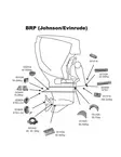 Perf metals anodisarja Johnson/Evinrude/OMC V4-V6 - Anodisarjat - D370176 - 4