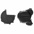 Polisport Clutch+Igni.+Waterpump prot. SX-F 250/350 23-.. FC250/350 23-.. Black - Moottoripyörän moottorin suojakopat - D522326 - 1