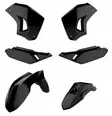 Polisport Kit Kawasaki KLR 650 (08->18) Black (1) - Moottoripyörän muovisarjat - D400666 - 1