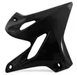 Polisport radiator scoops Yamaha YZ125/250 2015 black (8) - Moottoripyörän jäähdyttimen suojat - D344736 - 1