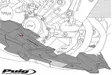 Puig Engine Spoiler Ducati Monster 937 21' C/Carbon Loo - Moottoripyörän katteet & tuulenohjaimet - D453546 - 1