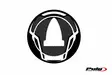 Puig Fuel Cap Cover Naked Aprilia C/Grey - Moottoripyörän tarrasarjat - D299456 - 1