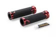 Puig Grips By Pair Puig Hi-Tech Revving 123Mm C/Red - Moottoripyörän kahvakumit - D539726 - 1