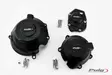 Puig Kit 3 Caps Engine Cover Kawasaki Z1000/Z900 C/Blac - Moottoripyörän moottorin suojakopat - D337356 - 1