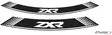 Puig Kit 8 Rim Strips Zxr C/White - Moottoripyörän vanneteipit - D302326 - 1