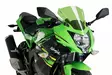 Puig Racing Screen Kawasaki Ninja 125 19' C/Green - Moottoripyörän tuulisuojat - D337696 - 1