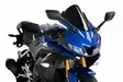 Puig Racing Screen Yamaha Yzf-R125 19'- C/Black - Moottoripyörän tuulisuojat - D337716 - 1