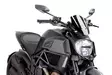 Puig Screen New Gen. Sport Ducati Diavel 14-18' C/Black - Moottoripyörän tuulisuojat - D300946 - 1