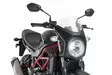 Puig Semifairing Matt Black Suzuki Sv650 16'- C/Clear - Moottoripyörän katteet & tuulenohjaimet - D337876 - 1