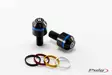 Puig Short Bar End W/Rings Mv Agusta Brutale 675 C/Blac - Moottoripyörän ohjaustangot päät - D301286 - 1