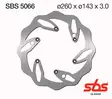 Sbs Jarrulevy Standard - Moottoripyörän jarrulevyt - D241696 - 1