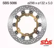 Sbs Jarrulevy Standard - Moottoripyörän jarrulevyt - D241716 - 1