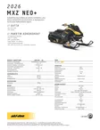 SKI-DOO 26 MXZ NEO 600 EFI 55 HP - Ski-Doo Keskikokoinen 2026 - 139196 - 3
