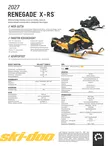 Ski-Doo 27 Renegade X-RS 900 ACE Turbo R 10,25" 38mm Ice Ripper XT Black - Ski-Doo moottorikelkka 2027 -mallisto - 144406 - 3