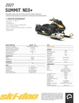Ski-Doo 27 Summit 146 Neo+ 600 EFI 85hv 44mm Hurricane Flex Black - Ski-Doo moottorikelkka 2027 -mallisto - 144396 - 3