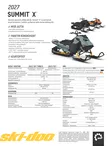 Ski-Doo 27 Summit X 154 850 E-Tec Turbo R Shot 10,25" 76mm Orange Crush - Ski-Doo moottorikelkka 2027 -mallisto - 144446 - 3