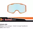 Spect Red Bull Strive MX Goggles Single lens Black/Orange clear - Ajolasien linssit & varaosat - D433926 - 1