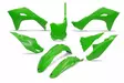 UFO Plastic kit 5-parts OEM Green KX250F 25-.. KX450F 24-.. - Moottoripyörän muovisarjat - D511196 - 2