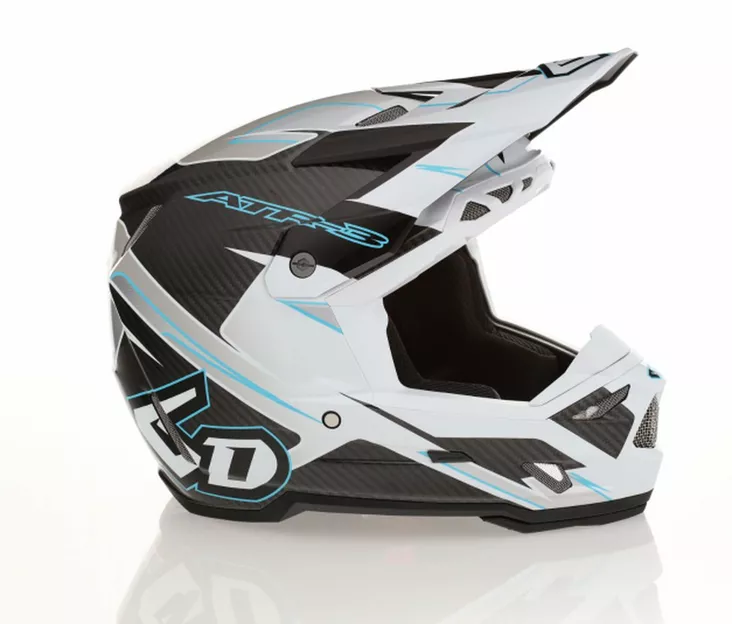 6D Helmet ATR-3 Reflex Gloss White FIM - Offroad-kypärät - D547006 - 1
