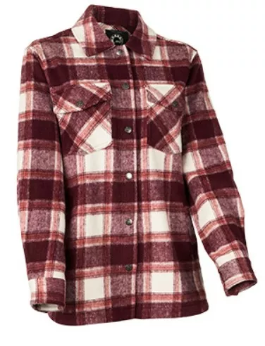 Ski-Doo Women's Plaid Overshirt Pink - Ski-Doo Vapaa-aika - 141526 - 1