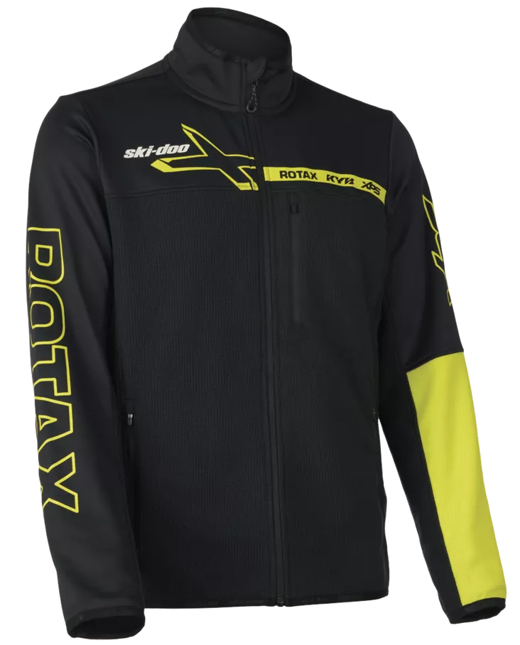 Ski-Doo Miesten X-Team Edition Micro-Fleece Hi-Vis Yellow - Ski-Doo Vapaa-aika - 145796 - 1