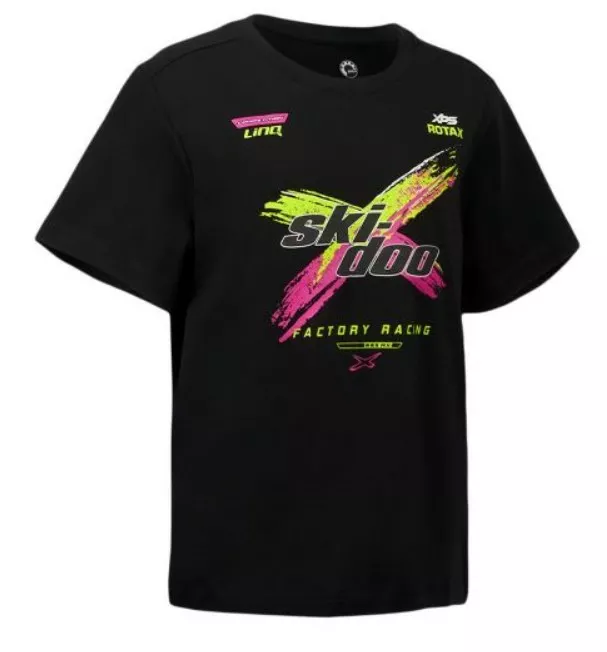 Lasten Ski-Doo X-Team Sponsored T-paita Black - Ski-Doo Vapaa-aika - 146766 - 1