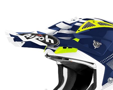 Airoh Aviator Ace Lippa Nemesi blue gloss - Offroad kypärien lipat - D341986 - 1