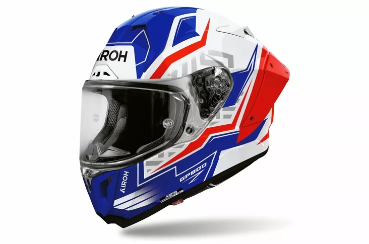 AIROH kypärä GP 800 Victory sininen/punainen kiiltävä - Umpikypärät - D559266 - 1