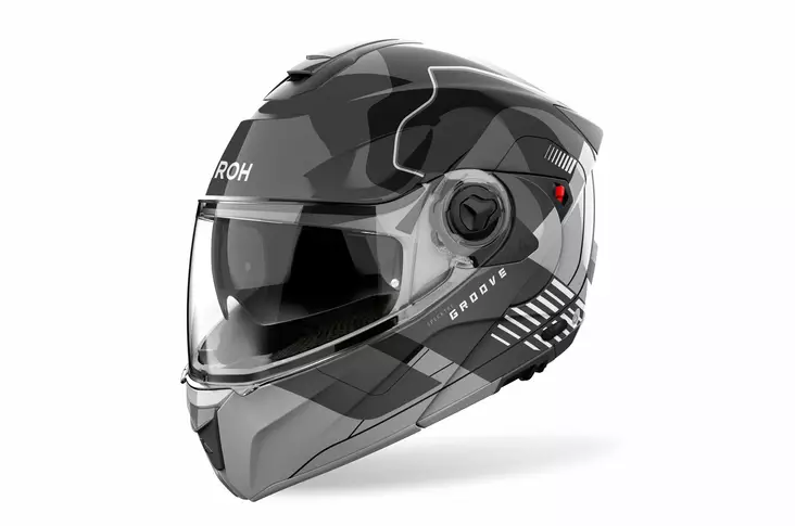 Airoh Kypärä Specktre Groove Harmaa Kiiltävä - Avattavat kypärät - D506816 - 1
