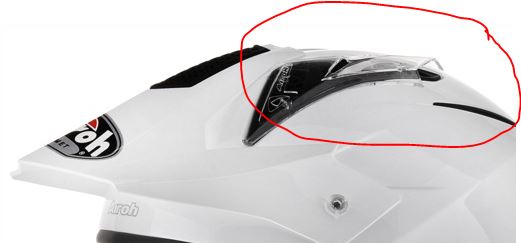 Airoh TRR Vent covers - Visiirit - D195326 - 1