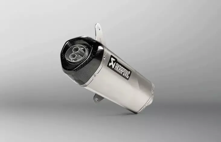 Akrapovic Slip-on Line (SS) GTS125/150/250300/GTV250/300 2005- - Moottoripyörän äänenvaimentimet - D371576 - 1
