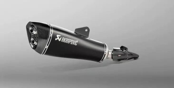 Akrapovic Slip-on Line Titaani (Musta) R1250R/RS 2019- - Moottoripyörän äänenvaimentimet - D332466 - 1