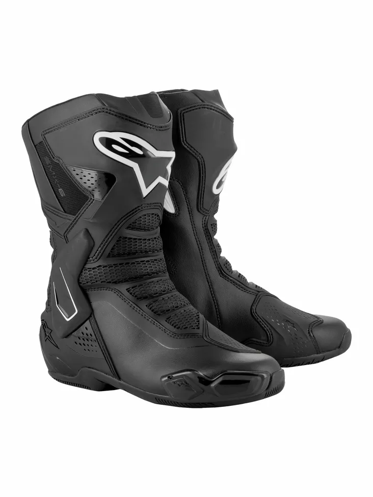Alpinestars Ajosaapas Naisten SMX-6 v3 Musta/Valkoinen - Moottoripyöräsaappaat - D496936 - 1