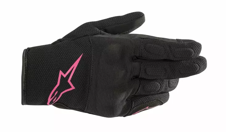 Alpinestars Hanska Naisten S Max Drystar Musta/Pinkki - Kalvolliset moottoripoyörähanskat - D279036 - 1