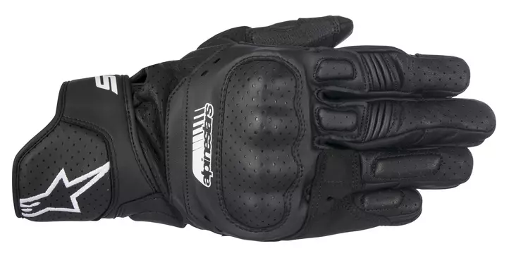 Alpinestars Hanska SP5 musta - Lyhyet moottoripyörähanskat - D205646 - 1