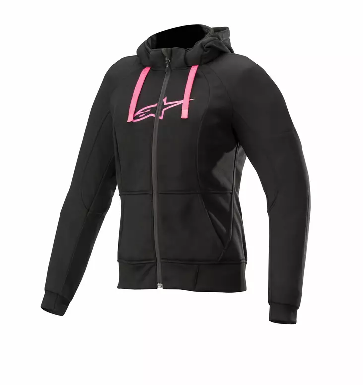 Alpinestars Hoodie Naisten Chrome Pinkki - Kevyet moottoripyörätakit - D279076 - 1