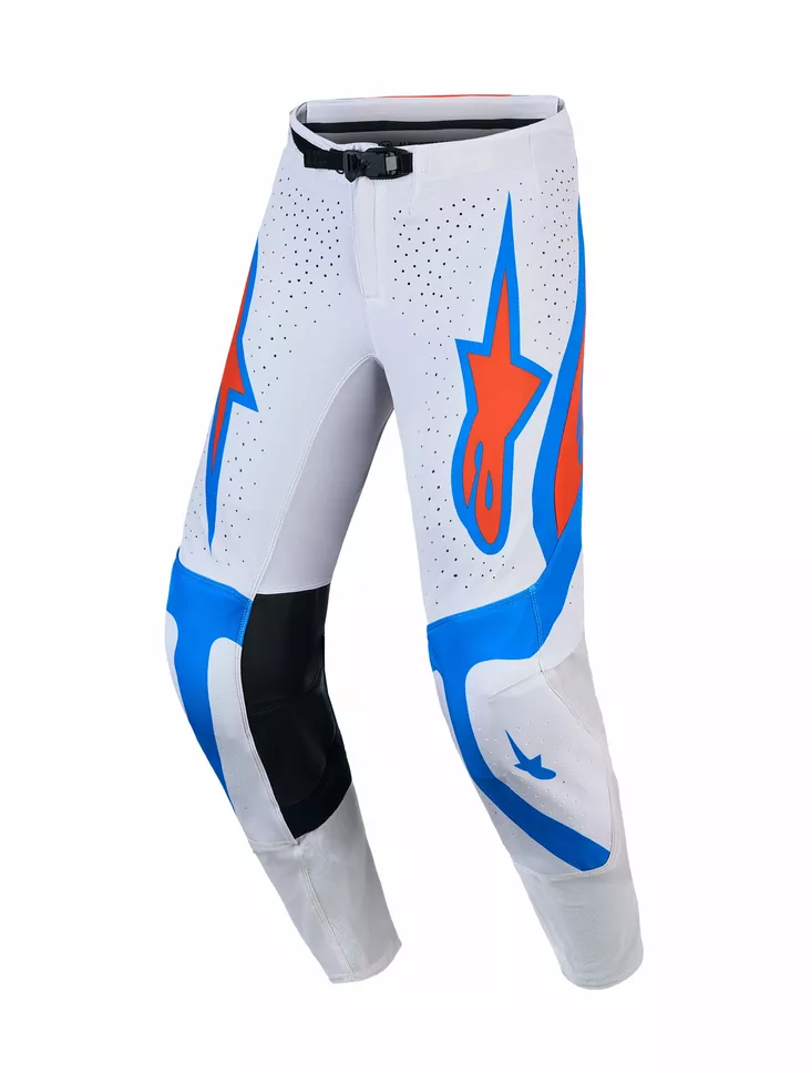 Alpinestars Housut Supertech Vesta Lila/Punainen - Motocross housut MX - D540896 - 1