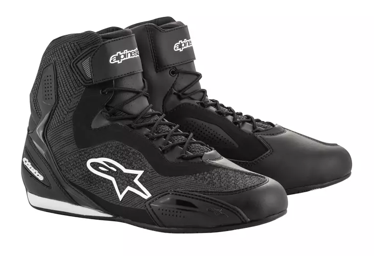 Alpinestars Kenkä Faster-3 Rideknit Musta - Moottoripyöräkengät - D262106 - 1