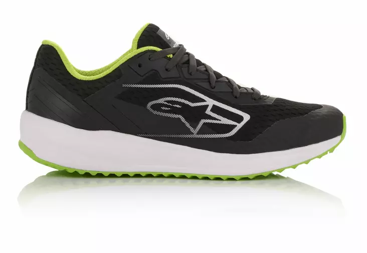 Alpinestars Kenkä Meta Road Musta/Vihreä - Moottoripyöräkengät - D279086 - 1