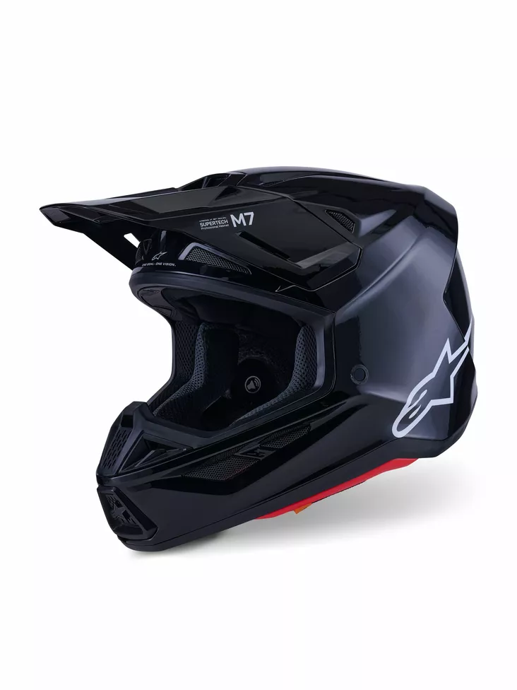 Alpinestars Kypärä S-M7 Musta - Offroad-kypärät - D513796 - 1