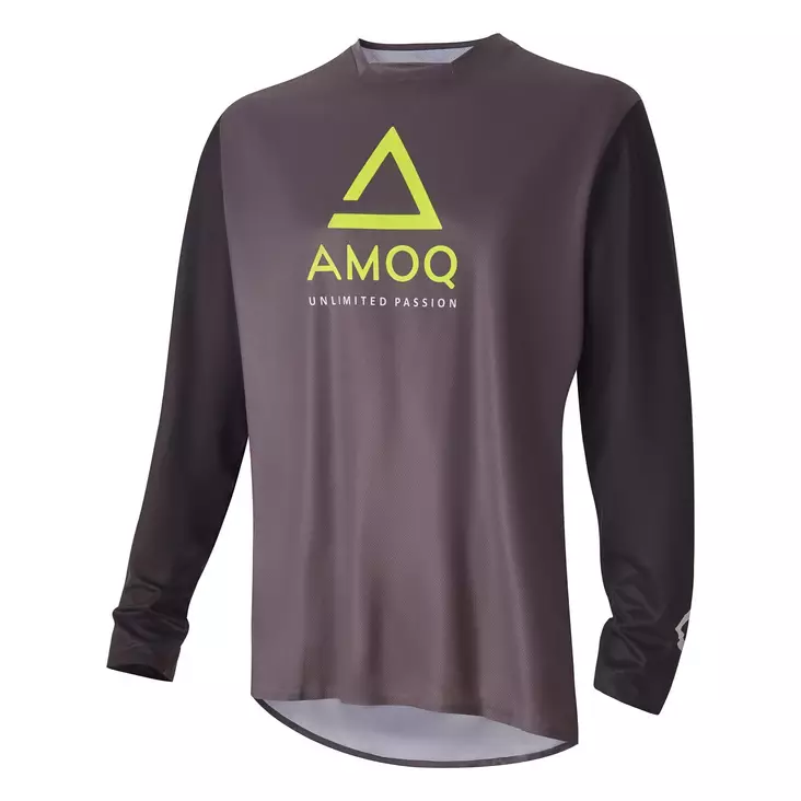 AMOQ Ascent Comp Ajopaita Harmaa/Musta/HiVis - Motocross paidat MX - D421986 - 1