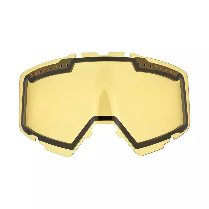 AMOQ Aster Tuplalinssi Vent+ Keltainen - Kelkkailu ajolasit & linssit - D409786 - 1