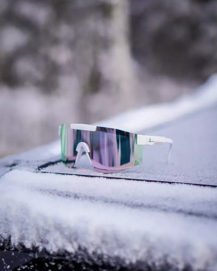 AMOQ Comet Aurinkolasit Valkoinen - Pinkki Peili - Aurinkolasit - D410536 - 1