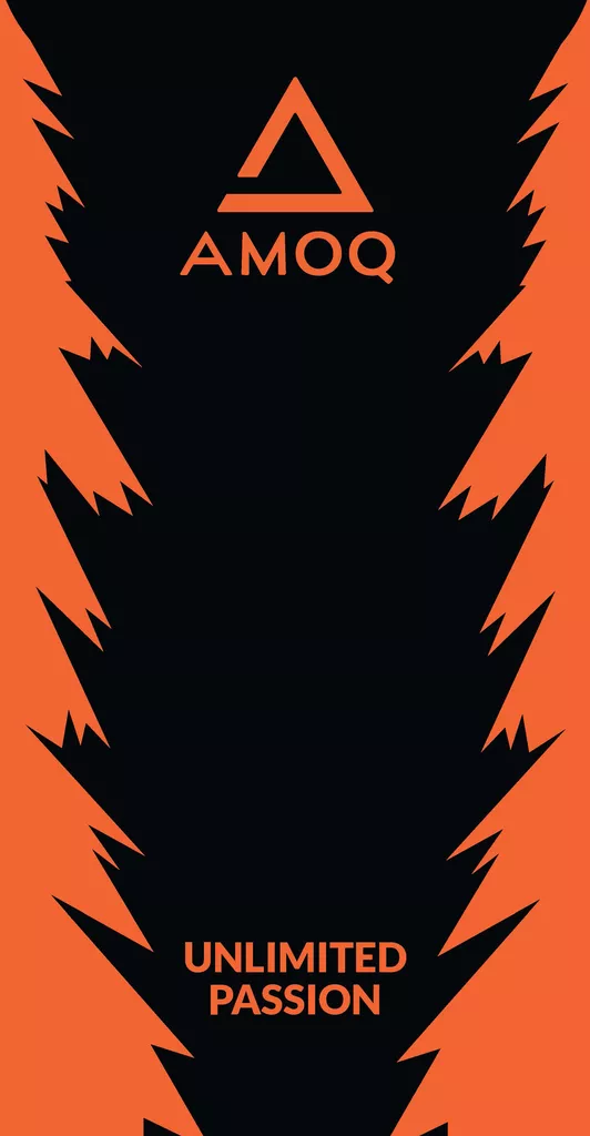 AMOQ Kauluri Musta/Oranssi - Huput, maskit, huivit - D509796 - 1