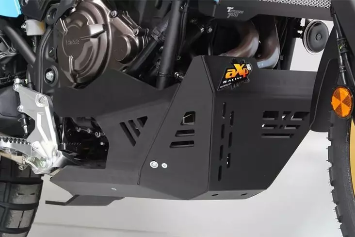AXP Adventure Skid Plate HDPE 8mm Black Yamaha Tenere 700 EURO 5 - Moottoripyörän pohjapanssarit - D415456 - 1