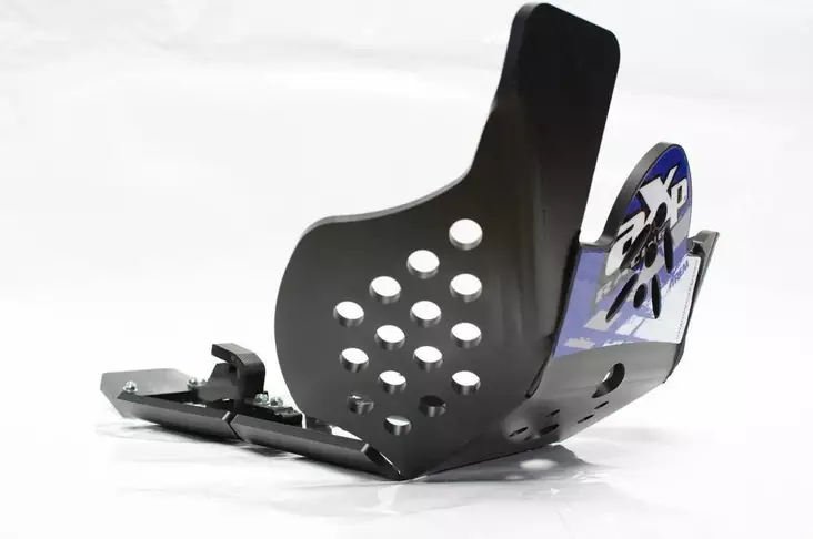 AXP Xtrem HDPE Skid Plate Black Yamaha YZ250F/FX / YZ450F/FX 14-17 - Moottoripyörän pohjapanssarit - D243646 - 1