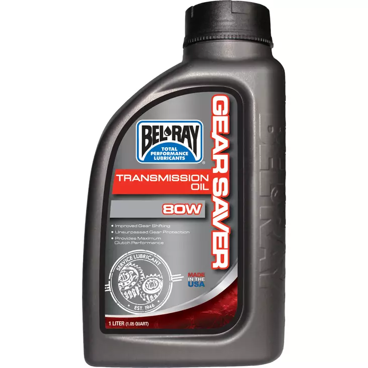 Bel-Ray Gear Saver 80W Transmission Oil 1L - Vaihteistoöljyt - D6106 - 1
