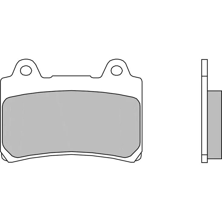 Brembo Jarrupalat Carbon-Ceramic - Moottoripyörän jarrupalat - D140576 - 1